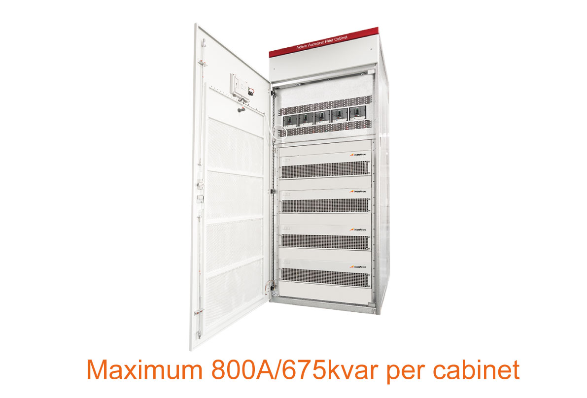 High Power Density 800A/675kVar